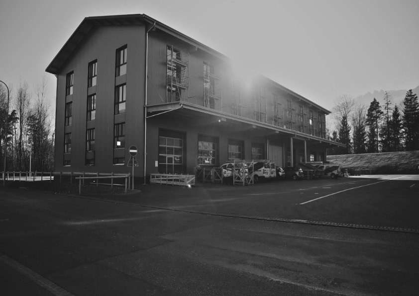 Gewerbehalle LiEnergie in Ruggell, Liechtenstein