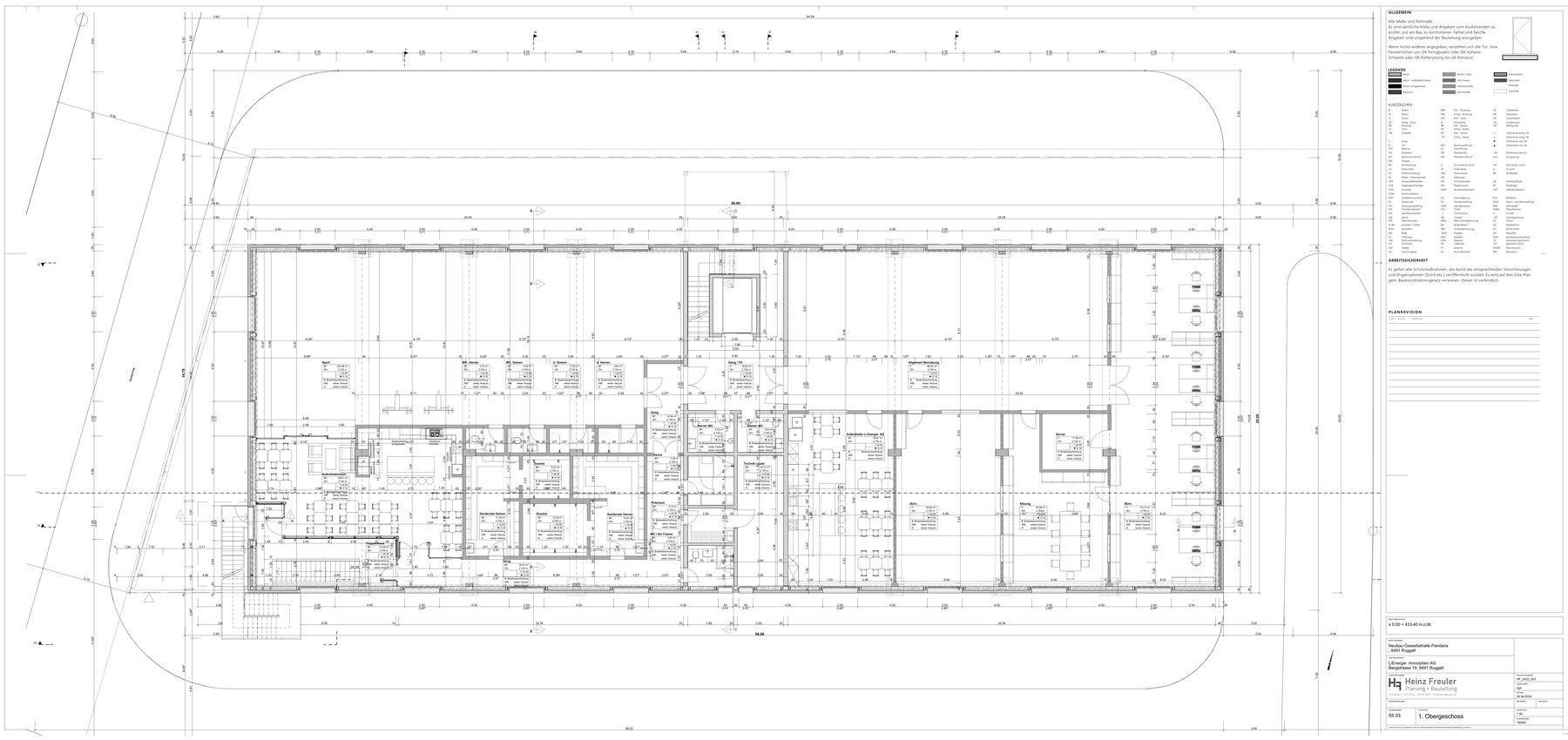 Obergeschoss Gewerbehalle LiEnergie